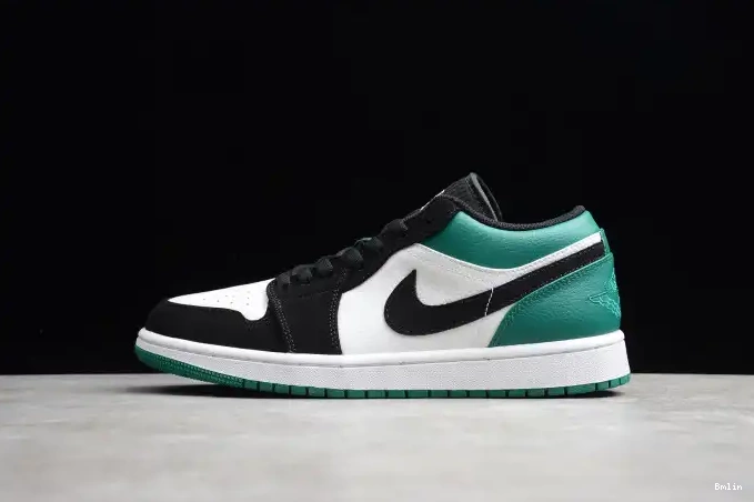 Air 1 Low Green 553558-113 Black Mystic White Jordan 0502